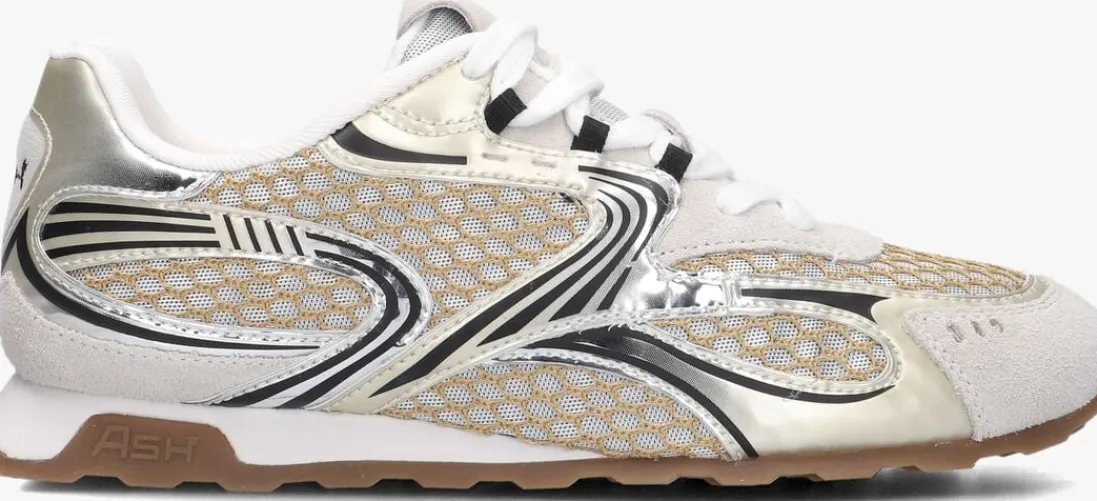 ASH en lage sneakers kabuki goud