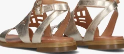 AYANA en platte sandalen m05088 goud New