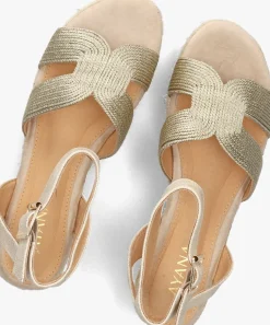 AYANA en sandalen 0047-72 goud New