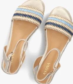 AYANA en sandalen met hak 0047-71 goud Clearance