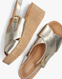 AYANA en sandalen met hak 722031 goud New