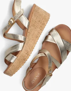 AYANA en sandalen met hak 722032 goud New
