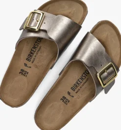 BIRKENSTOCK en slippers catalina cushion buckle goud