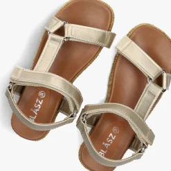 BLASZ en platte sandalen cls14351 goud Sale