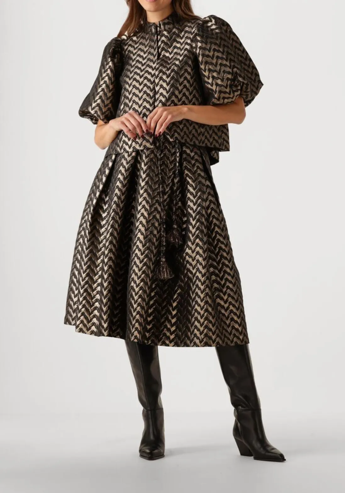 DEA KUDIBAL en midirok albi goud Discount