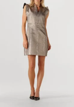 DEA KUDIBAL en mini jurk ditta goud Discount