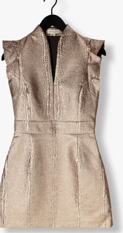 DEA KUDIBAL en mini jurk ditta goud Discount