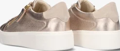 DL SPORT en lage sneakers 6207 met goud Clearance