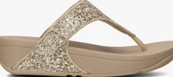 FITFLOP en teenslippers lulu glitter toe-post goud Online