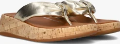 FITFLOP en teenslippers hn3 goud