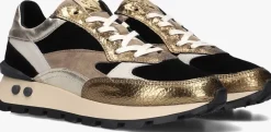 FLORIS VAN BOMMEL en sneakers sfw-10098 blokki goud Hot
