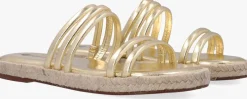 FRED DE LA BRETONIERE en slippers 154010004 goud Clearance