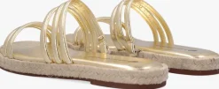 FRED DE LA BRETONIERE en slippers 154010004 goud Clearance