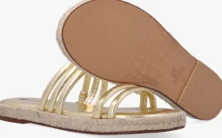 FRED DE LA BRETONIERE en slippers 154010004 goud Clearance