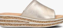 GABOR en slippers 559 goud Discount