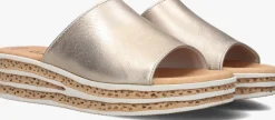 GABOR en slippers 559 goud Discount