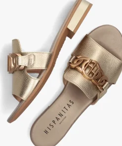 HISPANITAS en slippers hv243268 goud Outlet