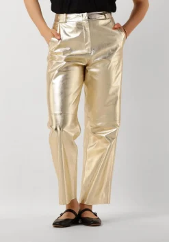 IBANA en pantalon perfecta metallic goud Online