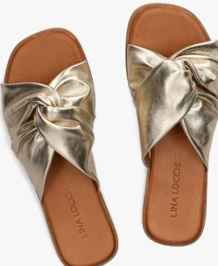 LINA LOCCHI en slippers 126230477 goud Best
