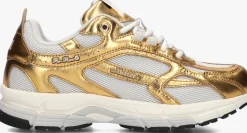 MERCER AMSTERDAM en lage sneakers the re-run pineapple 2.0 goud Outlet