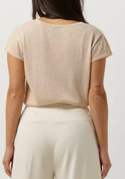 MINUS en t-shirt carlina knit tee goud Outlet