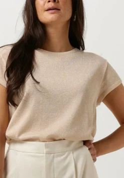 MINUS en t-shirt carlina knit tee goud Outlet