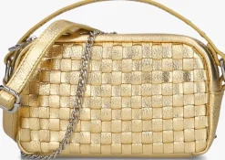 NÚNOO en núnoo schoudertas lyra metallic goud Sale