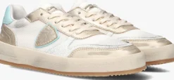 PHILIPPE MODEL en lage sneakers nice low woman goud