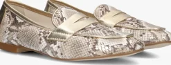 STEFANO LAURAN en loafers iris goud Outlet