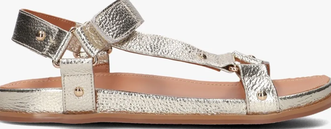 STEFANO LAURAN en platte sandalen 89863 1660 goud Sale