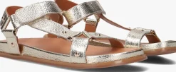 STEFANO LAURAN en platte sandalen 89863 1660 goud Sale