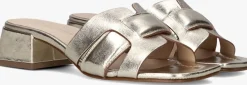 STEFANO LAURAN en sandalen met hak 24050 goud New