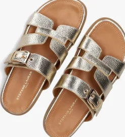 STEFANO LAURAN en slippers 89863 1661 goud Sale