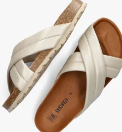 VERBENAS en slippers riot goud Clearance