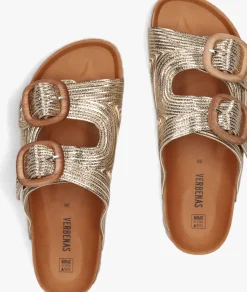 VERBENAS en slippers ruth goud