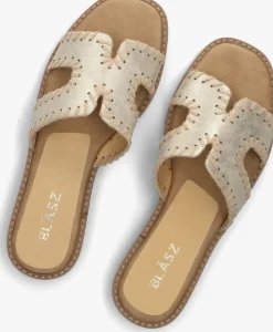 BLASZ slippers 0657-03 goudkleurig Sale