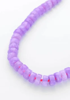 BONNIE STUDIOS sieraad phil purple necklace goudkleurig Clearance