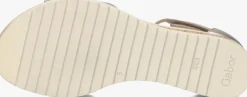 GABOR sandalen met hak 780.2 goudkleurig Discount