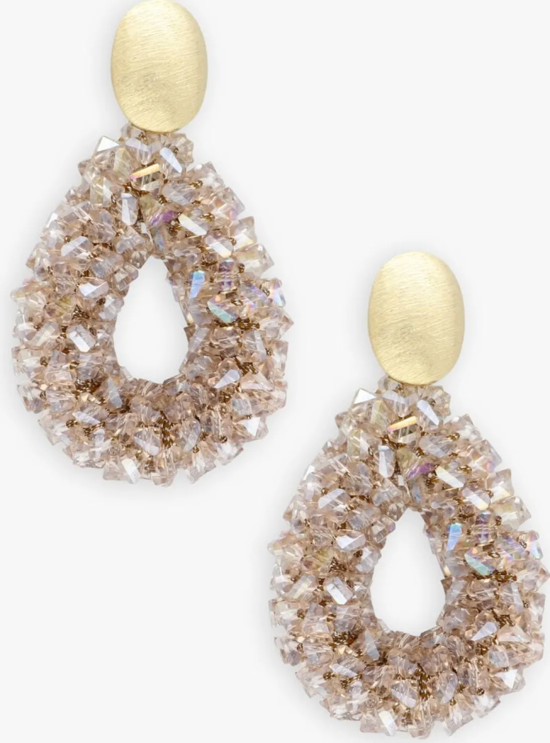 LOTT. GIOIELLI oorbellen drop s raw goudkleurig Discount