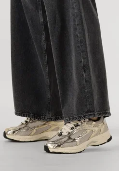 MERCER AMSTERDAM lage sneakers the re-run cracked goudkleurig Clearance