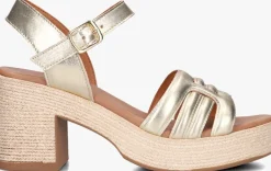 NOTRE-V sandalen met hak as-2000 goudkleurig Clearance