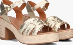 NOTRE-V sandalen met hak as-2000 goudkleurig Clearance