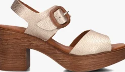 STEFANO LAURAN sandalen met hak 930 goudkleurig Discount