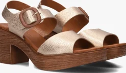 STEFANO LAURAN sandalen met hak 930 goudkleurig Discount