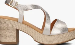 STEFANO LAURAN sandalen met hak 2505 goudkleurig Hot