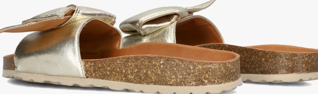 VERBENAS slippers rani goudkleurig Outlet