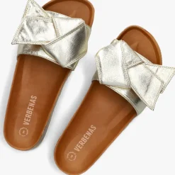 VERBENAS slippers rani goudkleurig Outlet