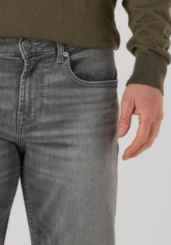 7 FOR ALL MANKIND grijze slim fit jeans slimmy tapered grijs Sale