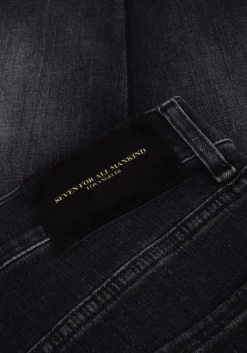 7 FOR ALL MANKIND grijze slim fit jeans slimmy tapered special editon stretch tek hyphen grijs