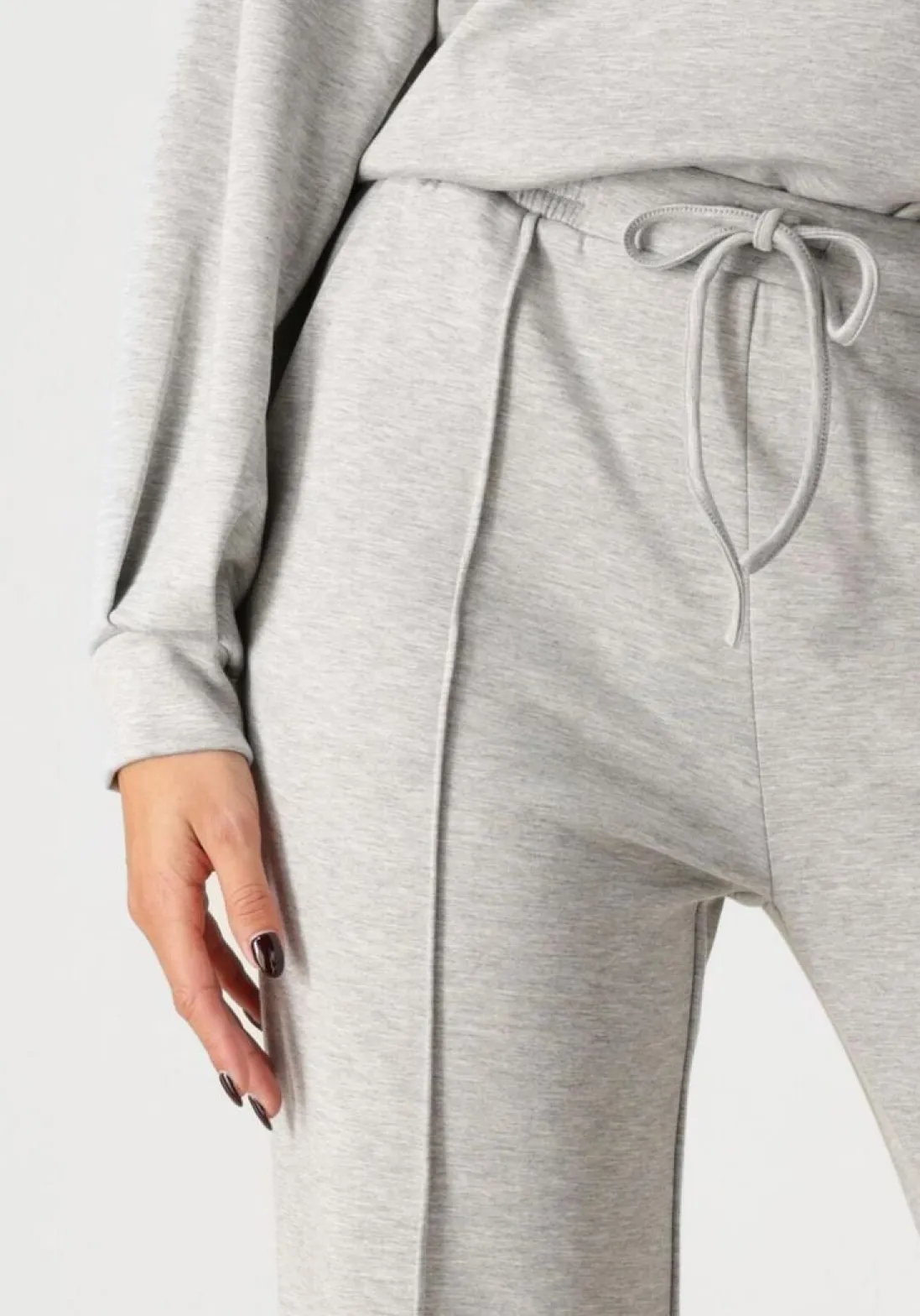 AIMEE THE LABEL grijze pantalon marcella grijs Discount